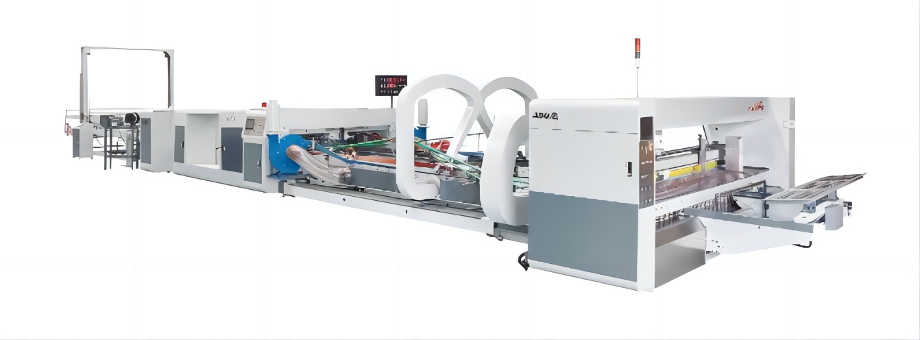 SP-GZD Automatic Folder Gluer Stitcher Machine