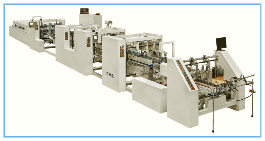 SP-ZDH Automatic Box Folder Gluer Machine